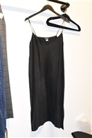 Basic Black Horses Atelier Slip Dress, size M
