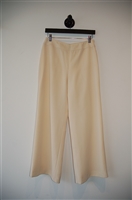 Cream Chanel Trousers, size 8