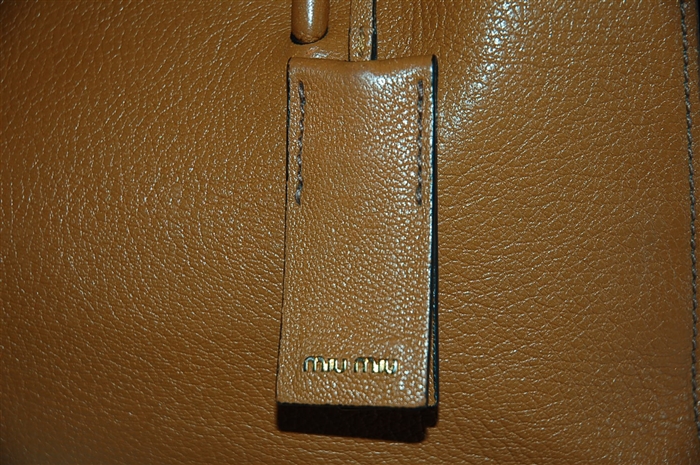 Rich Brown Miu Miu Tote, size L