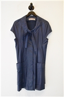 Blueberry Marni Leather Dress, size 6