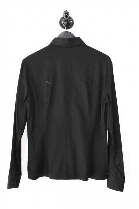 Basic Black Versace Jeans Couture Button Shirt, size S