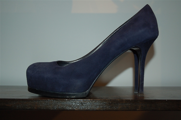Navy Saint Laurent Pumps, size 11