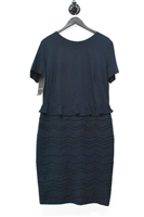 Navy Escada Sheath Dress, size 14