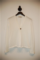 Soft White Saint Laurent Cardigan, size M