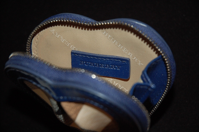 Check Burberry Coin Case, size O/S