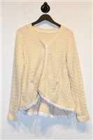 Cream Sacai Luck Cardigan, size M