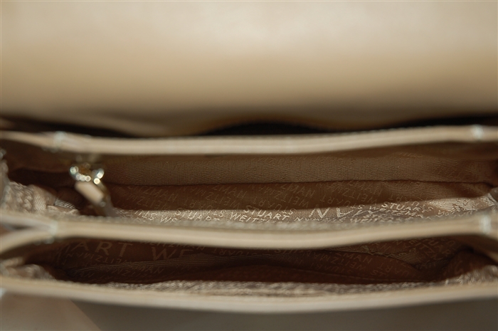 Soft Beige Stuart Weitzman Mini Bag, size S