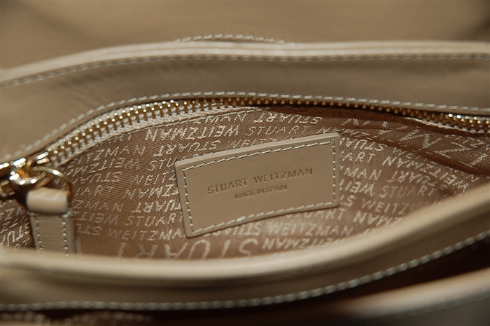 Soft Beige Stuart Weitzman Mini Bag, size S