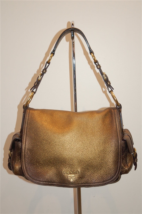 Bronze Prada Satchel, size M