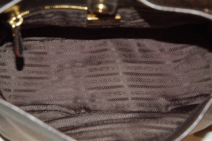 Bronze Prada Satchel, size M