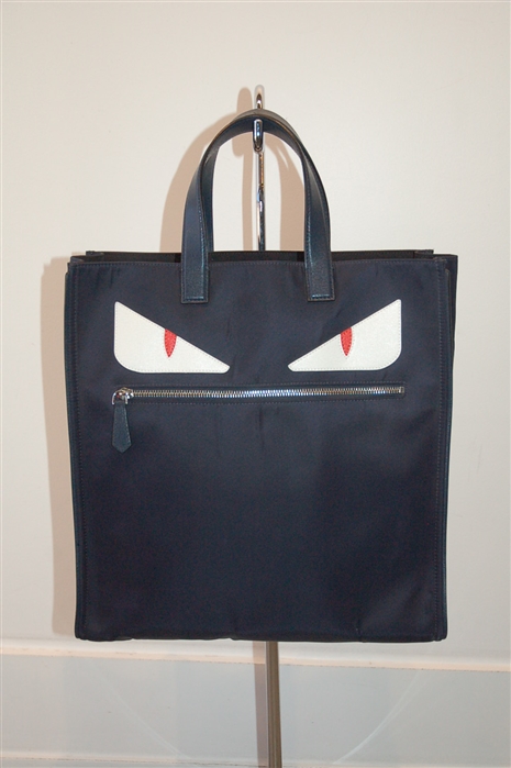 Navy Fendi Tote, size L