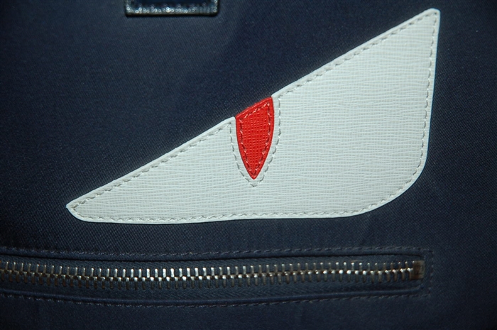 Navy Fendi Tote, size L
