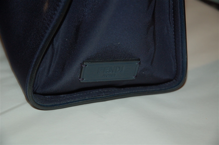 Navy Fendi Tote, size L