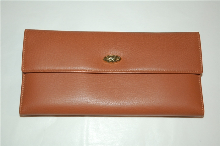 Cognac Nina Ricci Long Wallet, size O/S