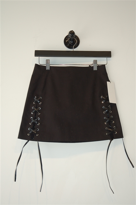 Basic Black Helmut Lang Short Skirt, size 0