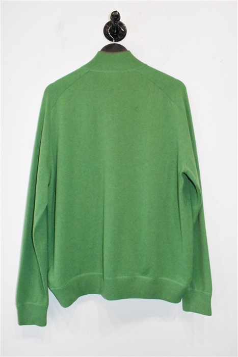 Kelly Green Eredi Pisano Cashmere Sweater, size XL