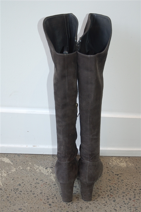 Carbon Saint Laurent Boots, size 9