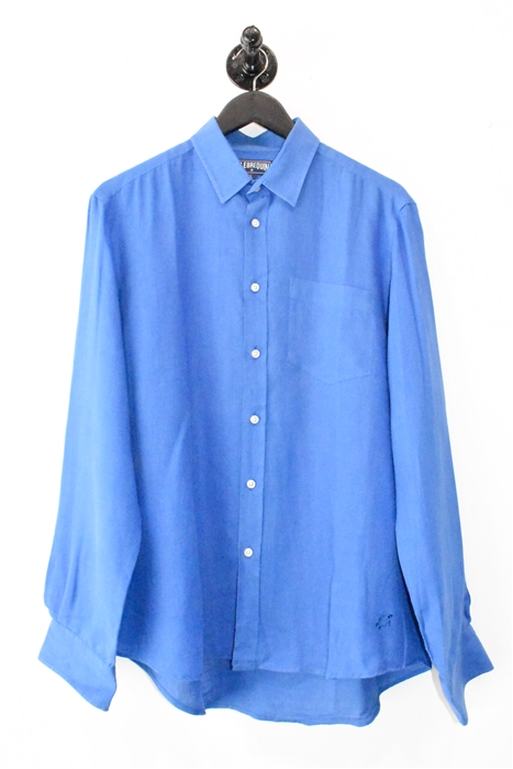 Cornflower Blue Vilebrequin Button Shirt, size L