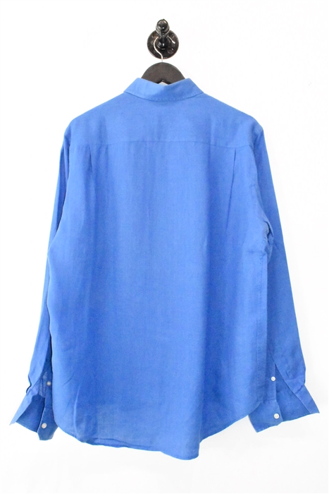 Cornflower Blue Vilebrequin Button Shirt, size L