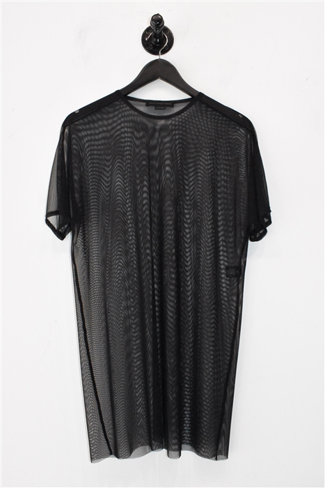 Basic Black Marie Saint Pierre T-Shirt, size M