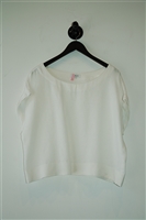 Bright White Horses Atelier Short-Sleeved Top, size S