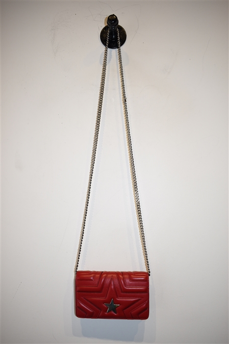 Bright Red Stella McCartney Shoulder Bag, size S
