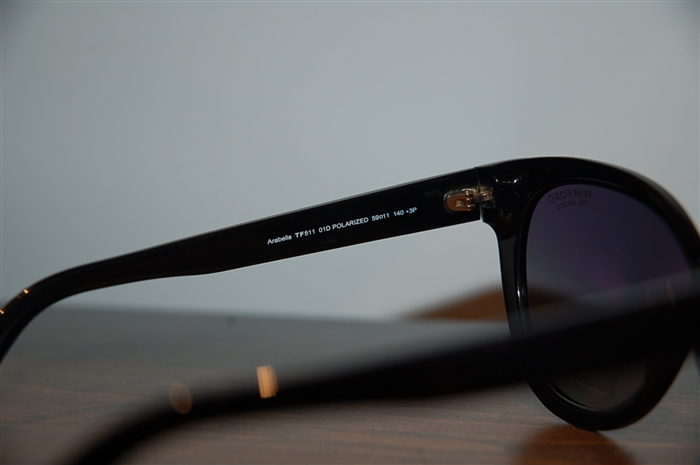 Shiny Black Tom Ford Sunglasses, size O/S