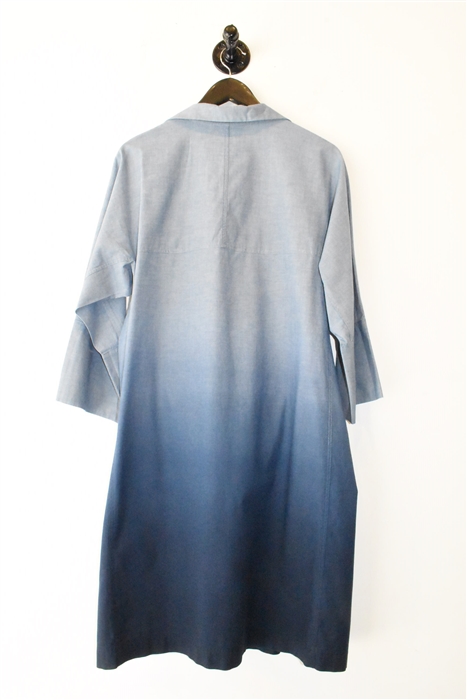 Blue Ombre Lafayette 148 Tunic, size 8