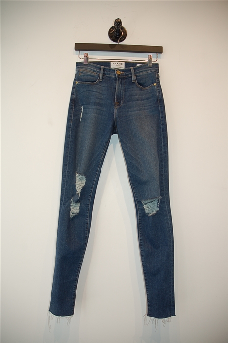 Denim Blue Frame Skinny Jean, size 24