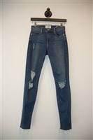 Denim Blue Frame Skinny Jean, size 24