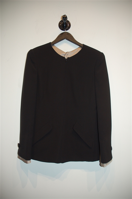 Basic Black Giorgio Armani Dress Jacket, size 2