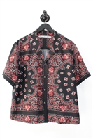 Paisley Alexander Wang Cuban Shirt, size L