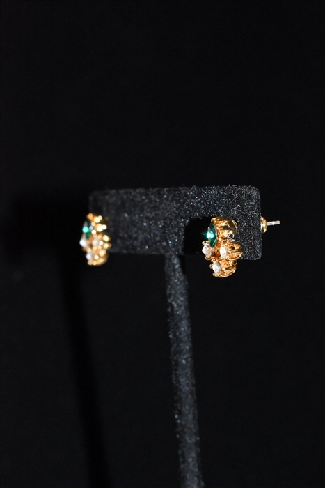 Gold Nina Ricci - Vintage Earrings, size O/S