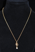 Gold Courreges - Vintage Necklace, size O/S