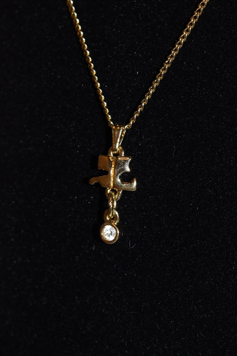 Gold Courreges - Vintage Necklace, size O/S