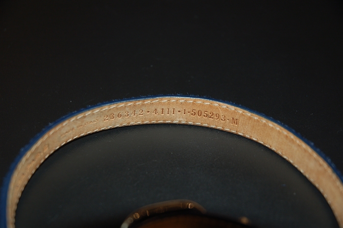 Sapphire Balenciaga Bracelet, size O/S