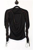 Basic Black Alexander McQueen Pullover, size 6