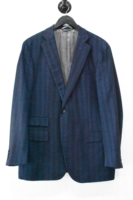 Navy Stripe Ermenegildo Zegna Sport Coat, size 44