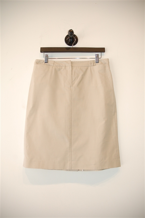 Beige Jil Sander Pencil Skirt, size 10