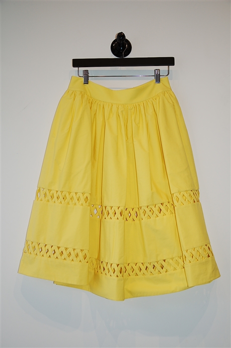 Lemon Alice + Olivia A-Line Skirt, size 8