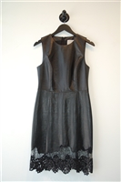 Black Leather Jason Wu Sheath Dress, size 6