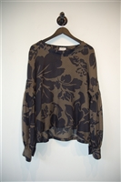 Floral Dries van Noten Blouse, size 6
