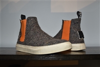 Dark Ash MSGM Chelsea Boots, size 8