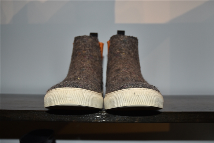 Dark Ash MSGM Chelsea Boots, size 8