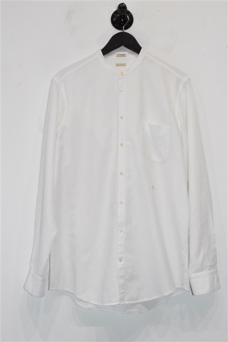 Soft White Massimo Alba Button Shirt, size M