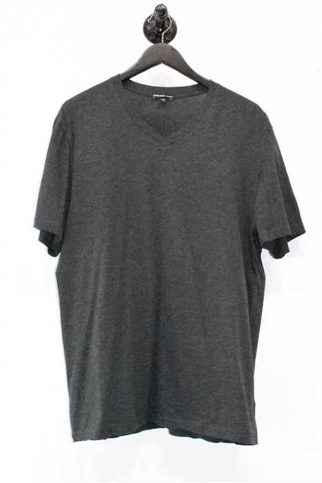 Dark Ash James Perse T-Shirt, size L