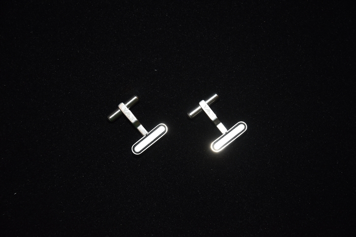Steel Emporio Armani Cufflinks, size O/S
