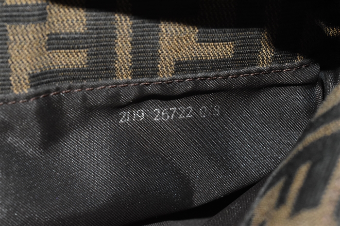 Monogram Fendi Shoulder Bag, size S