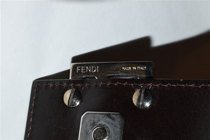 Monogram Fendi Shoulder Bag, size S