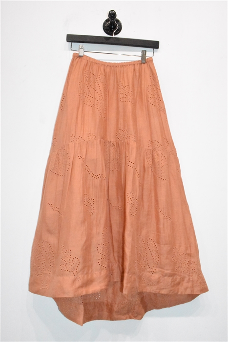Terracotta Frame Maxi Skirt, size S